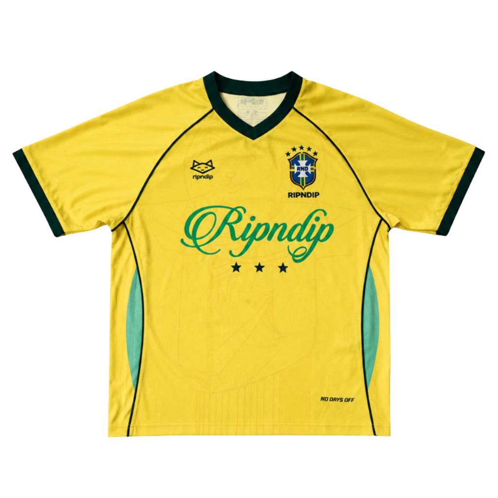 RND CUP BRAZIL SOCCER JERSEY (YELLOW/GREEN)