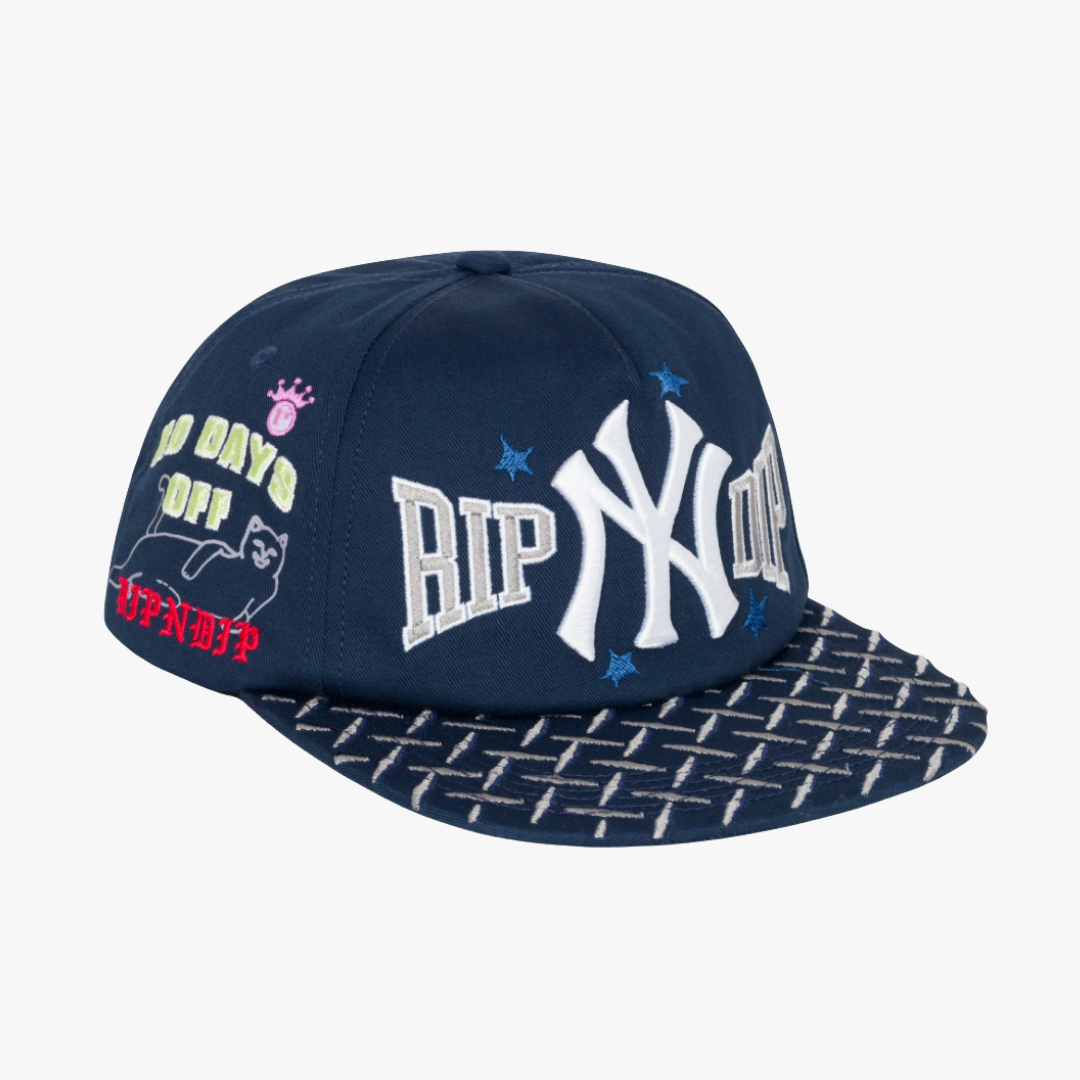 NY ATHLETICS SNAPBACK (NAVY)