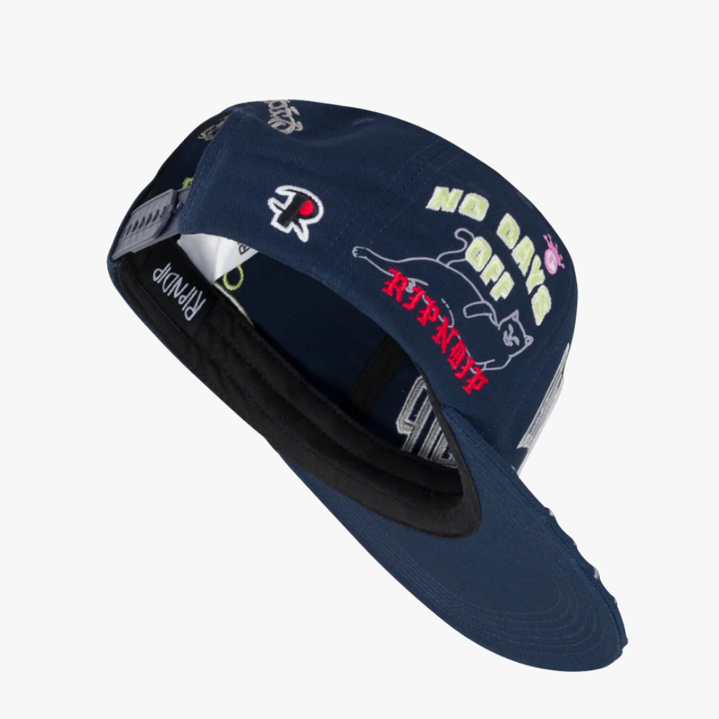 NY ATHLETICS SNAPBACK (NAVY)