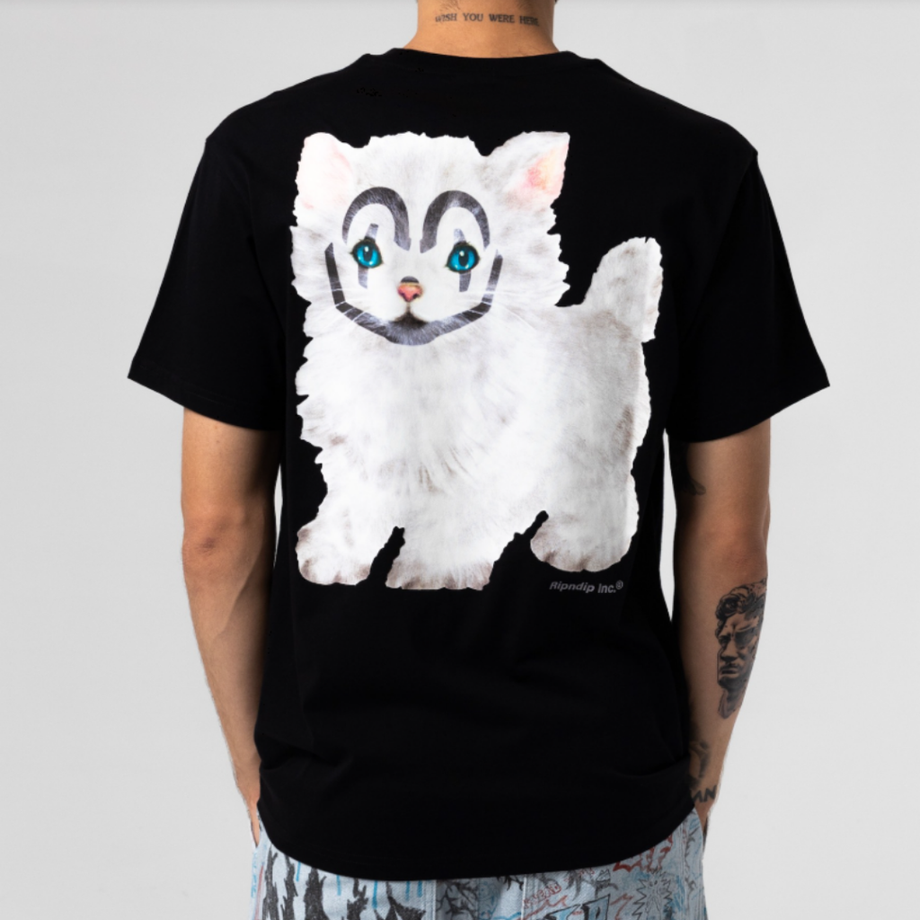 PET ME IM CUTE TEE (BLACK)