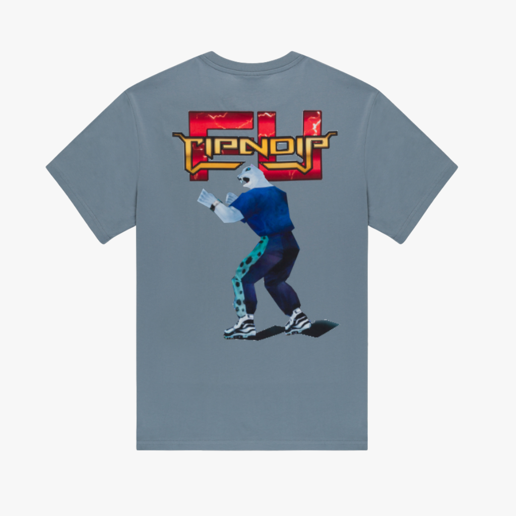 FIGHT TEE (DUSTY SLATE)
