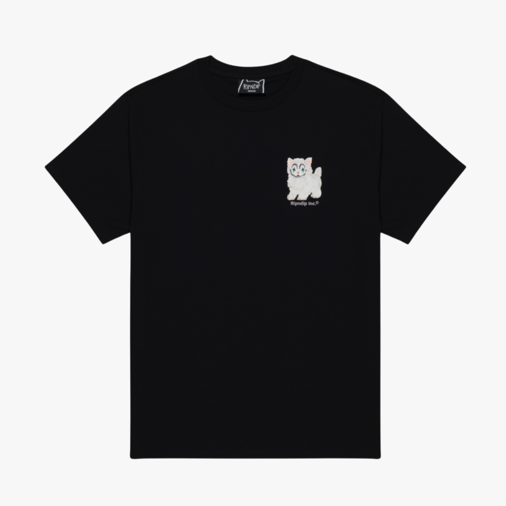 PET ME IM CUTE TEE (BLACK)