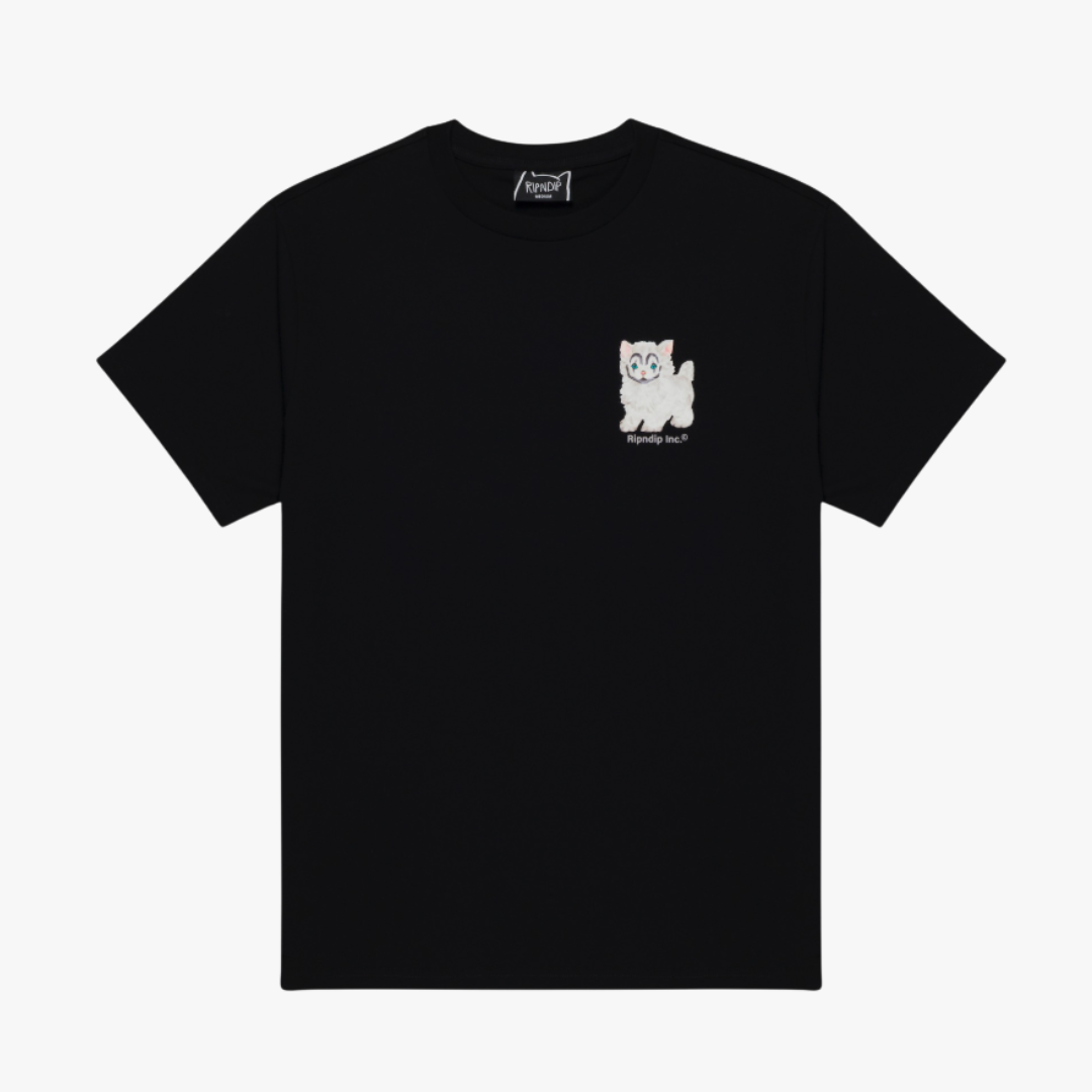 PET ME IM CUTE TEE (BLACK)