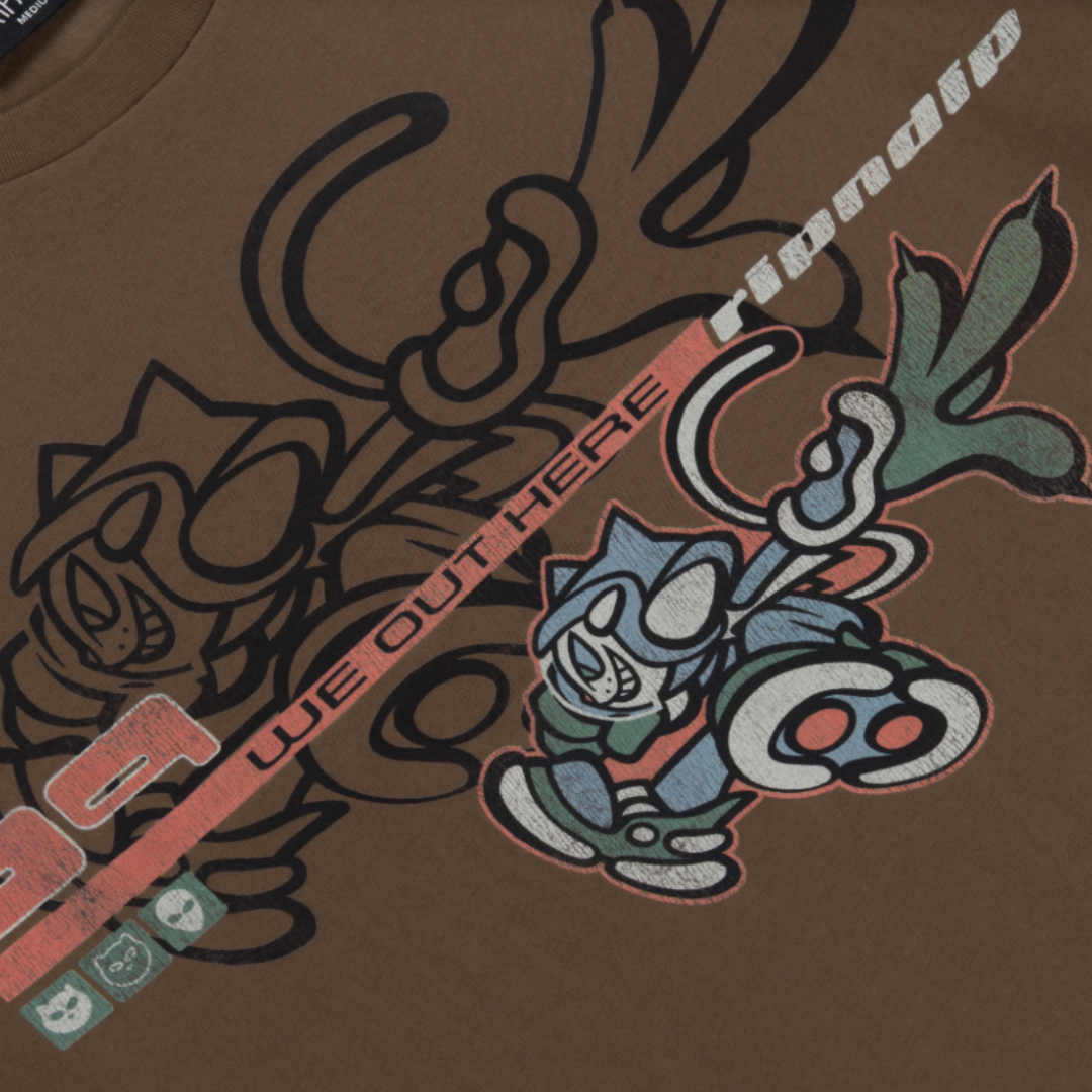 CYCLONE TEE (DUSTY BROWN)