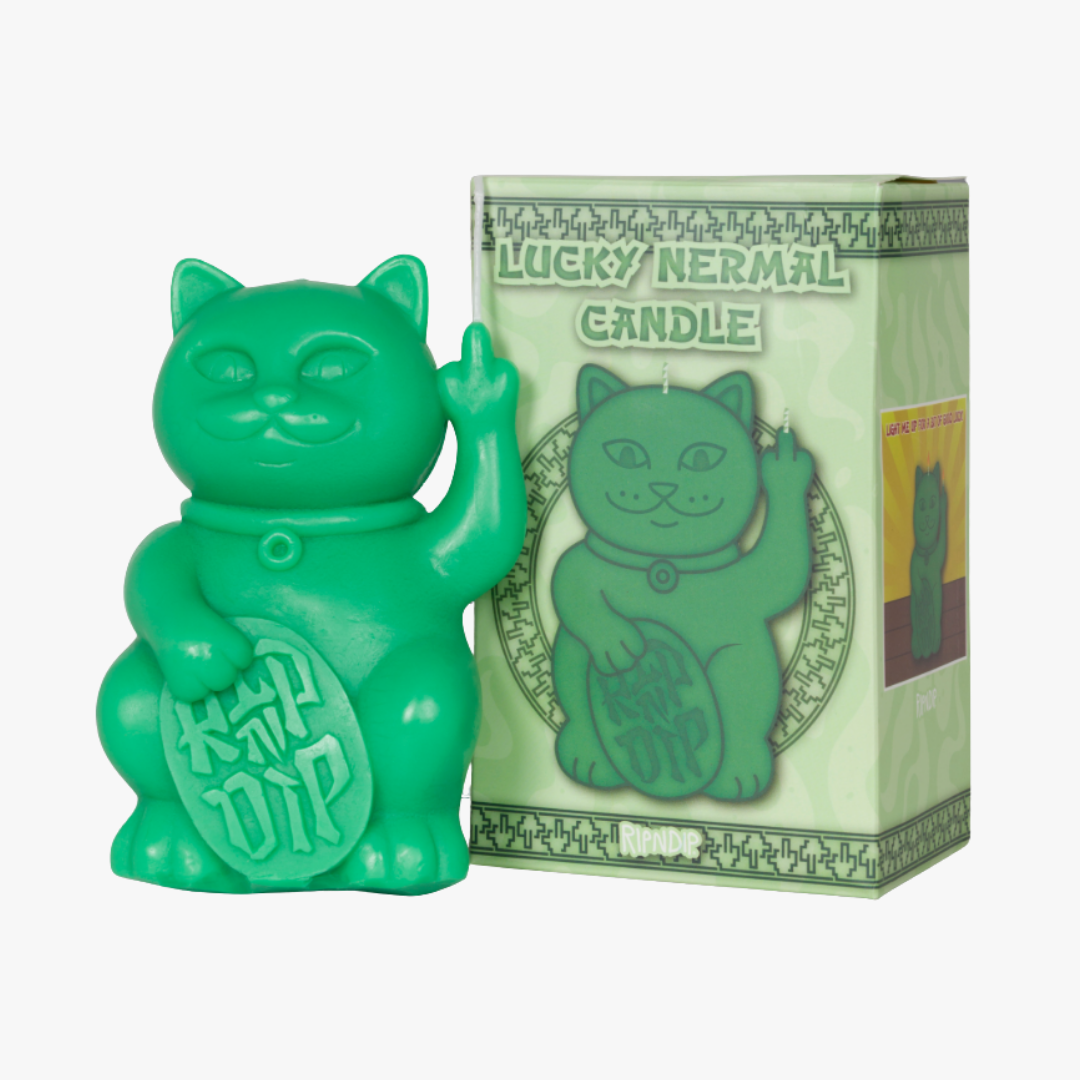 LUCKY NERMAL CANDLE (GREEN)
