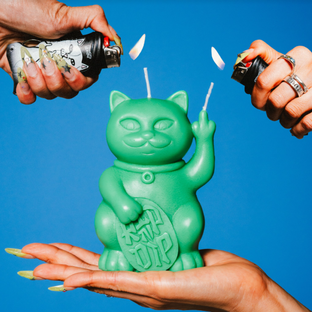 LUCKY NERMAL CANDLE (GREEN)
