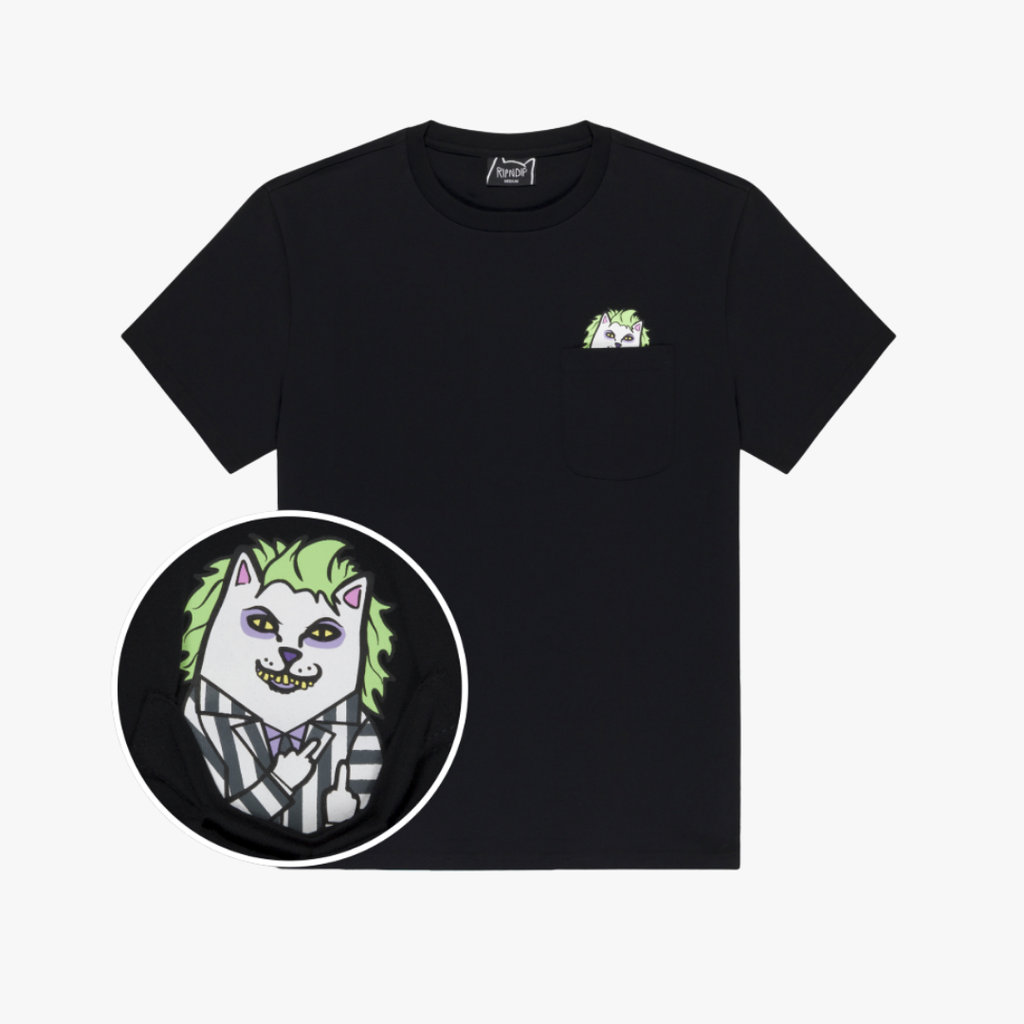 BUG DRANK NERM POCKET TEE (BLACK)