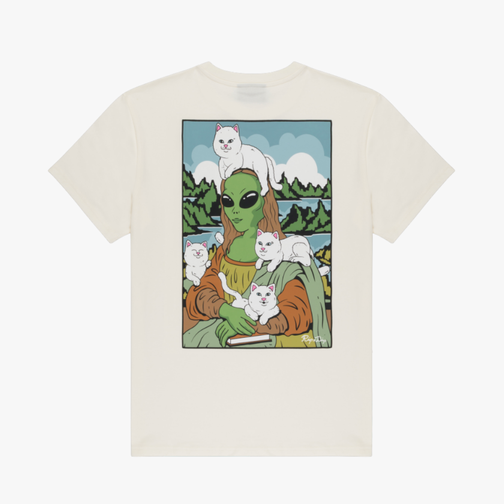 HERE ALL ALONG TEE (BONE)