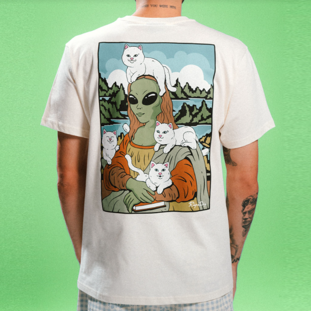 HERE ALL ALONG TEE (BONE)
