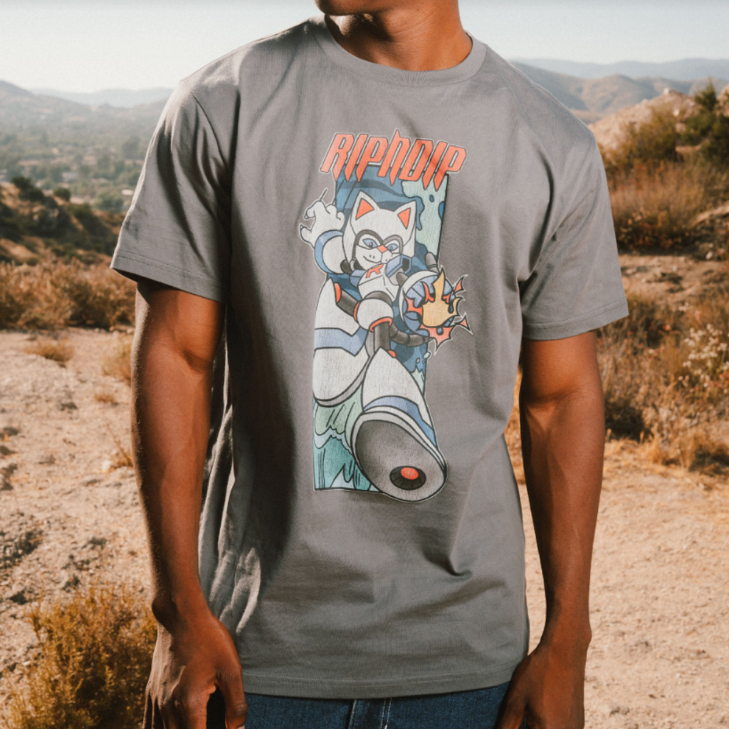 ROKKUNERM TEE (CHARCOAL)