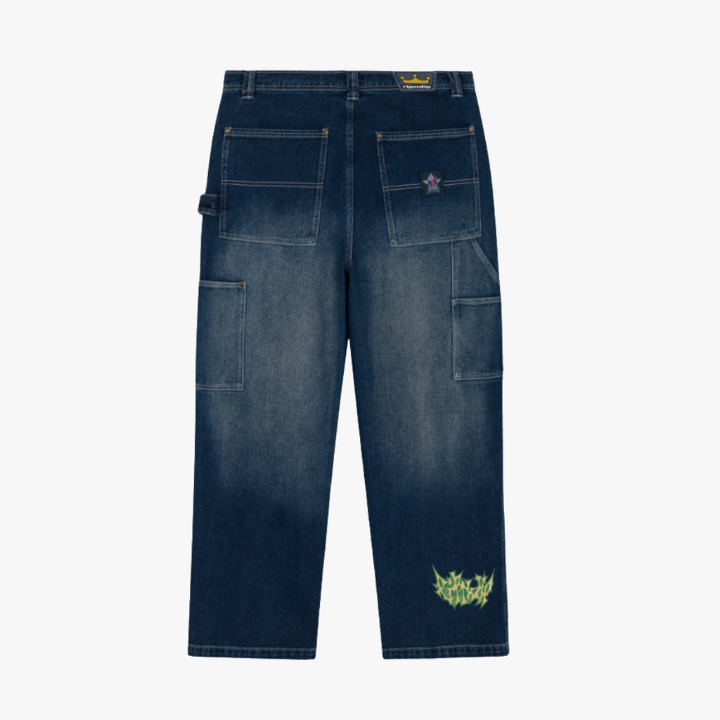SKYLINE WIDE FIT CARPENTER PANT (LIGHT WASH DENIM)