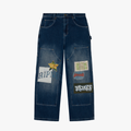 SKYLINE WIDE FIT CARPENTER PANT (LIGHT WASH DENIM)