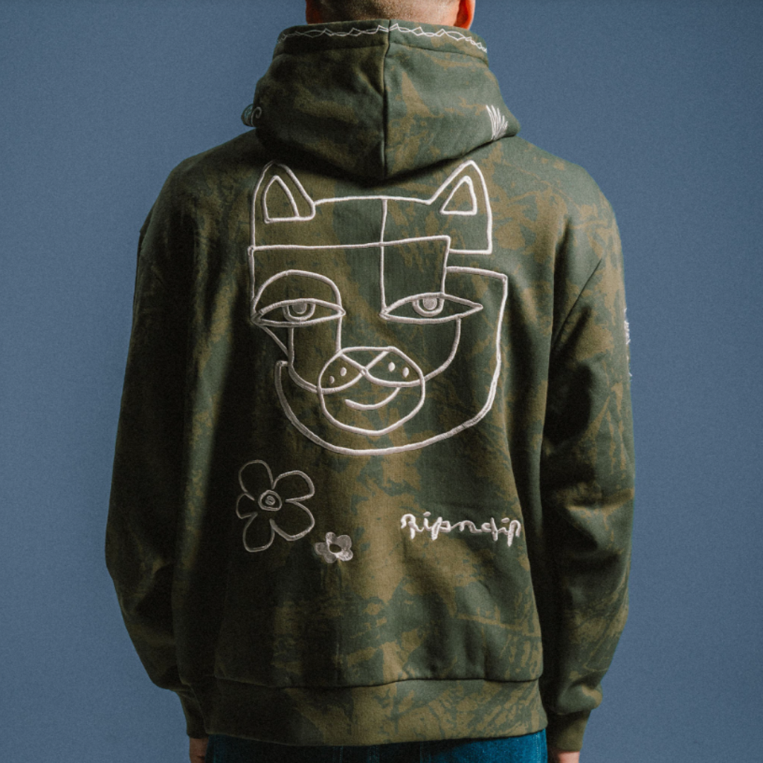 BLONDED HOODIE (FOREST CAMO)