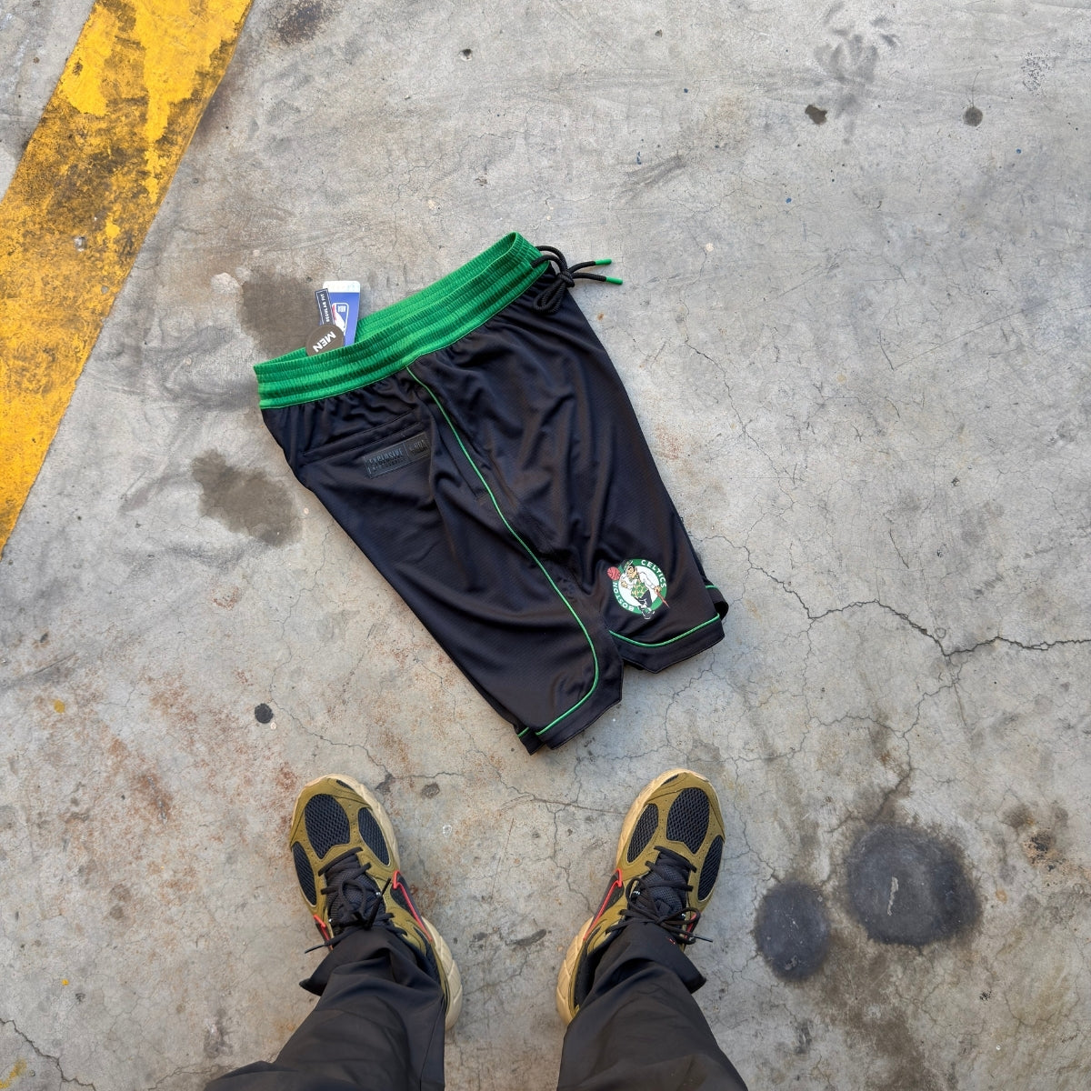 NBA Boston Celtics " Court to field "