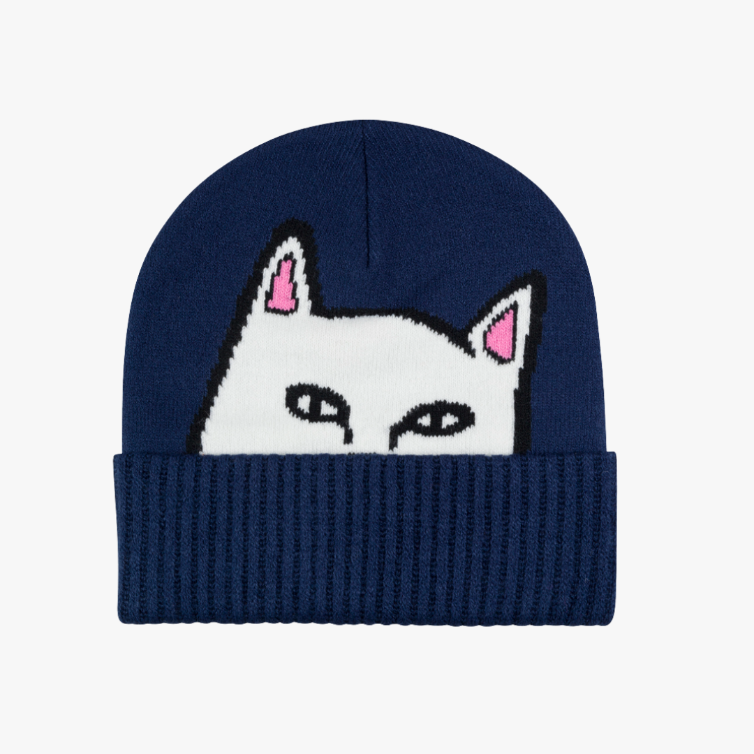 PEEKING NERMAL BEANIE (DARK SLATE)