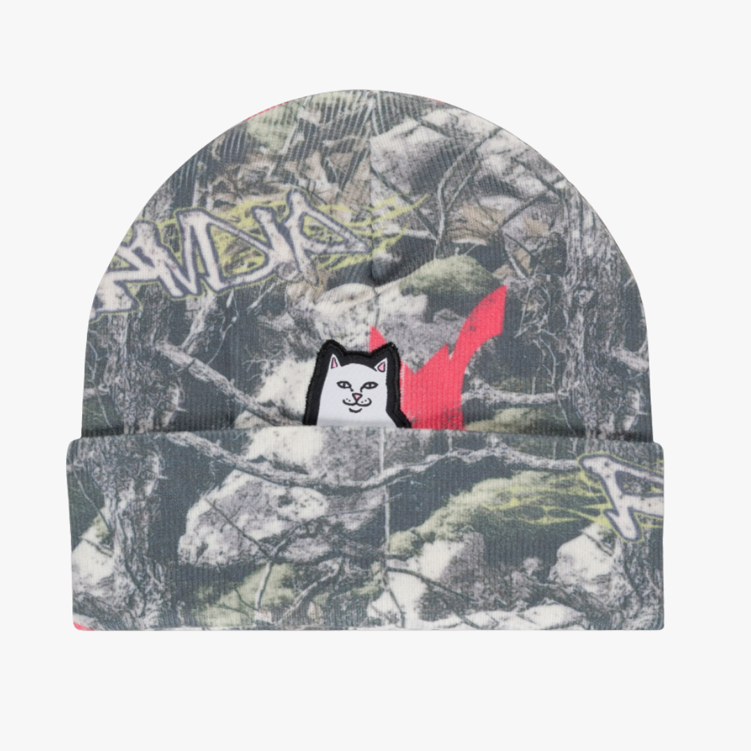 LORD NERMAL BEANIE (ALLSTAR TREE CAMO)