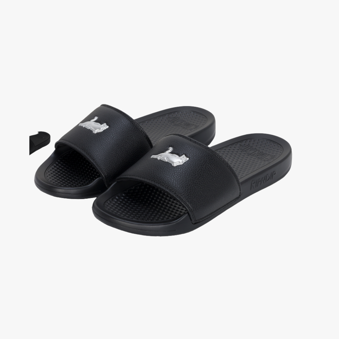 CASTANZA SLIDES (BLACK)