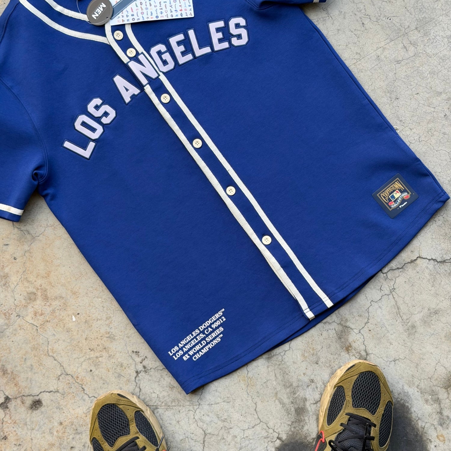 MLB Cooperstown Beisbolera LA Dodgers