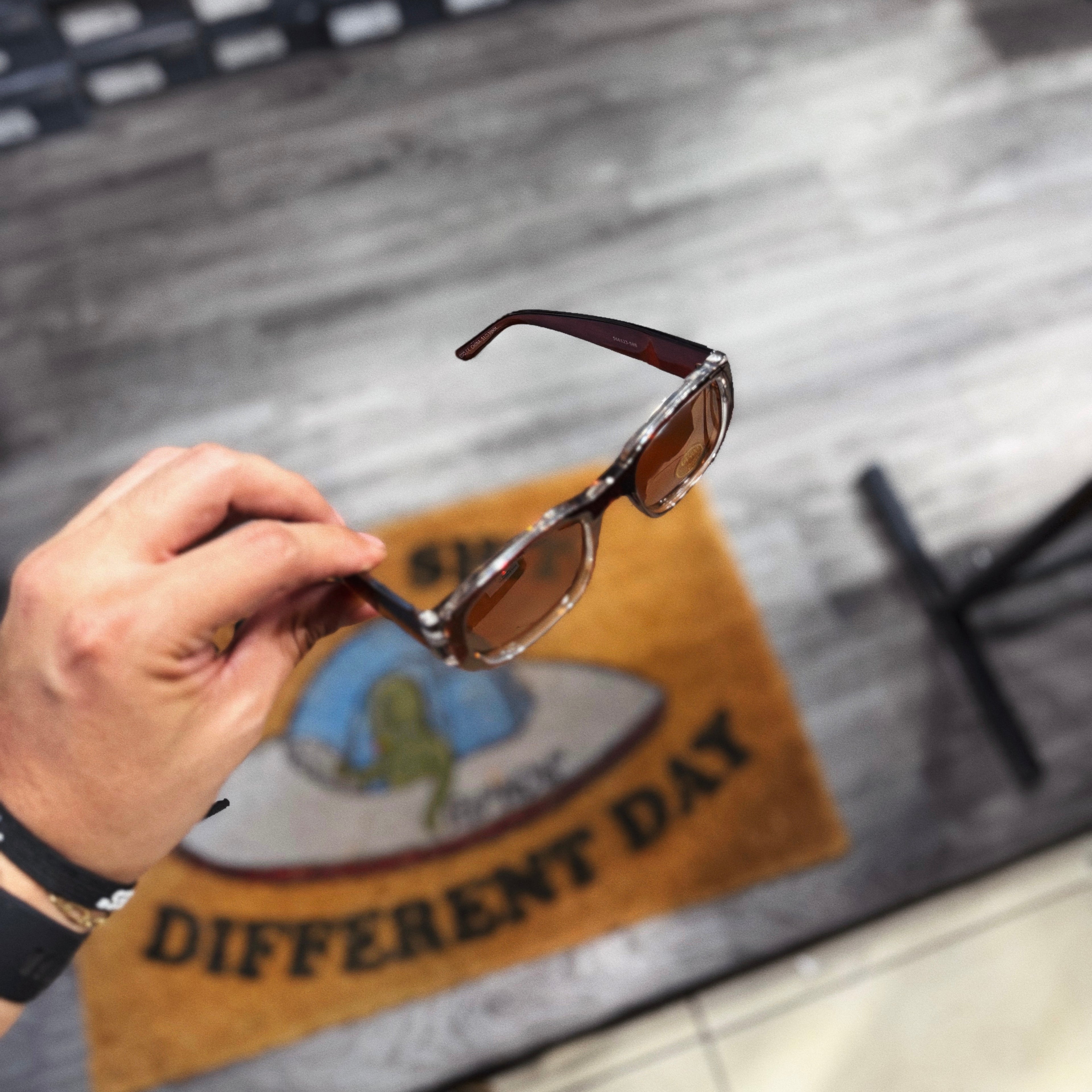 Istanbul Square Sunglasses - Brown