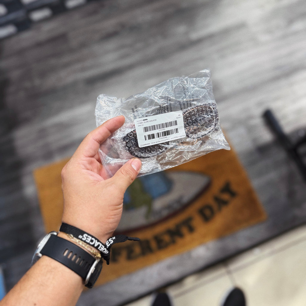 Istanbul Square Sunglasses - Brown