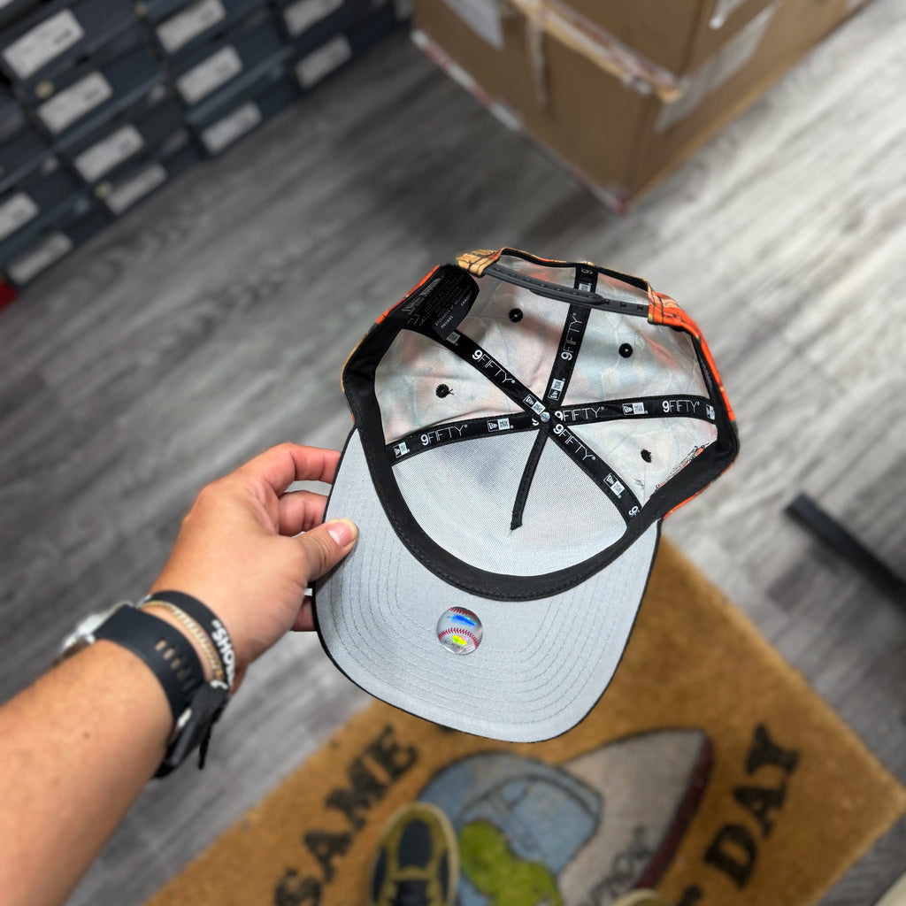 Atlanta Braves Leaves 9FIFTY A-Frame Snapback Hat