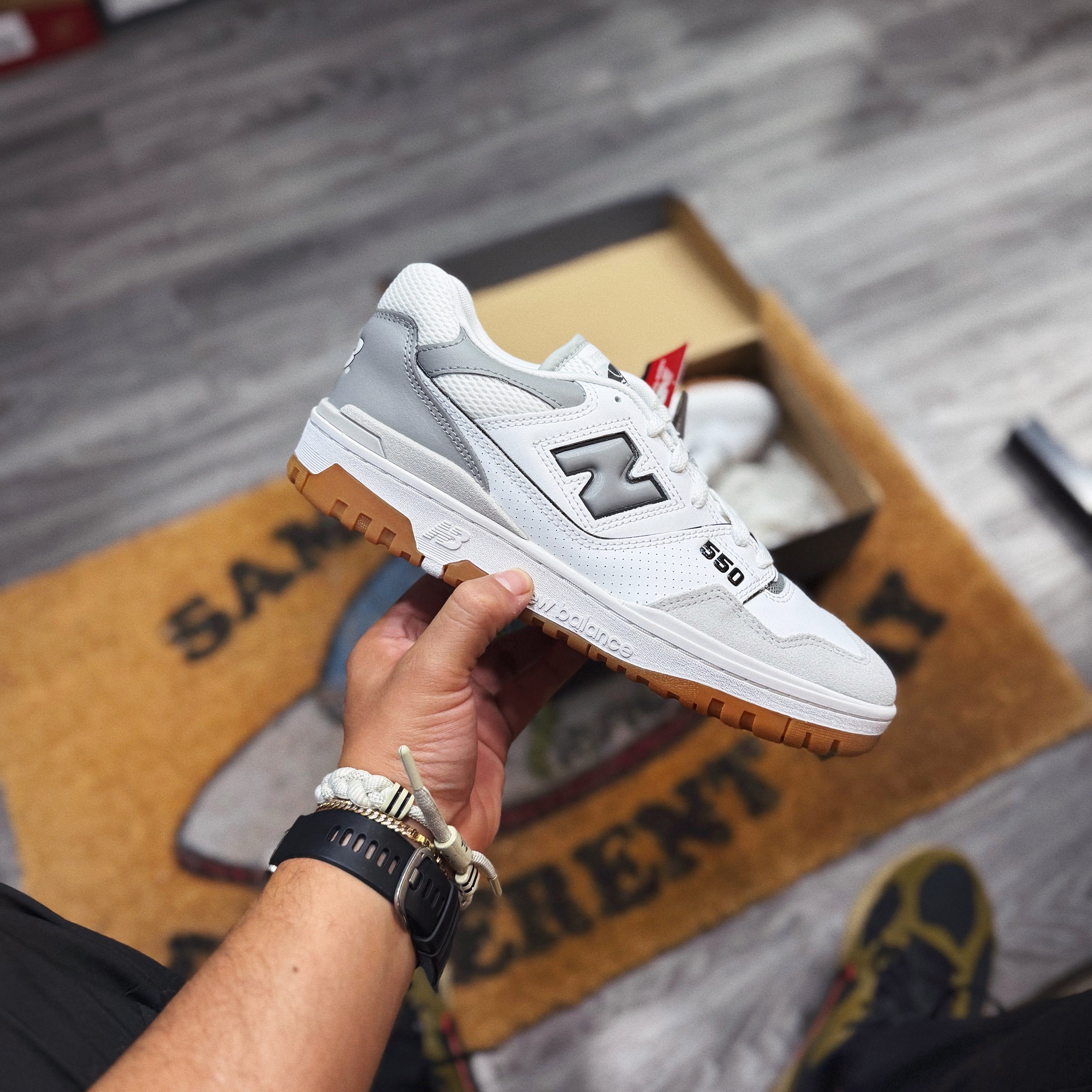 New Balanace “ White State Grey ”