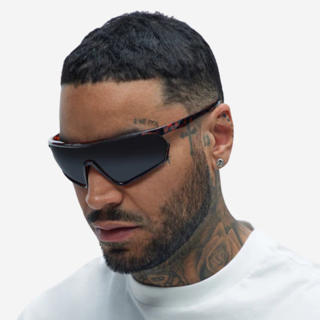 Giza Shield Sunglasses - Tortoise