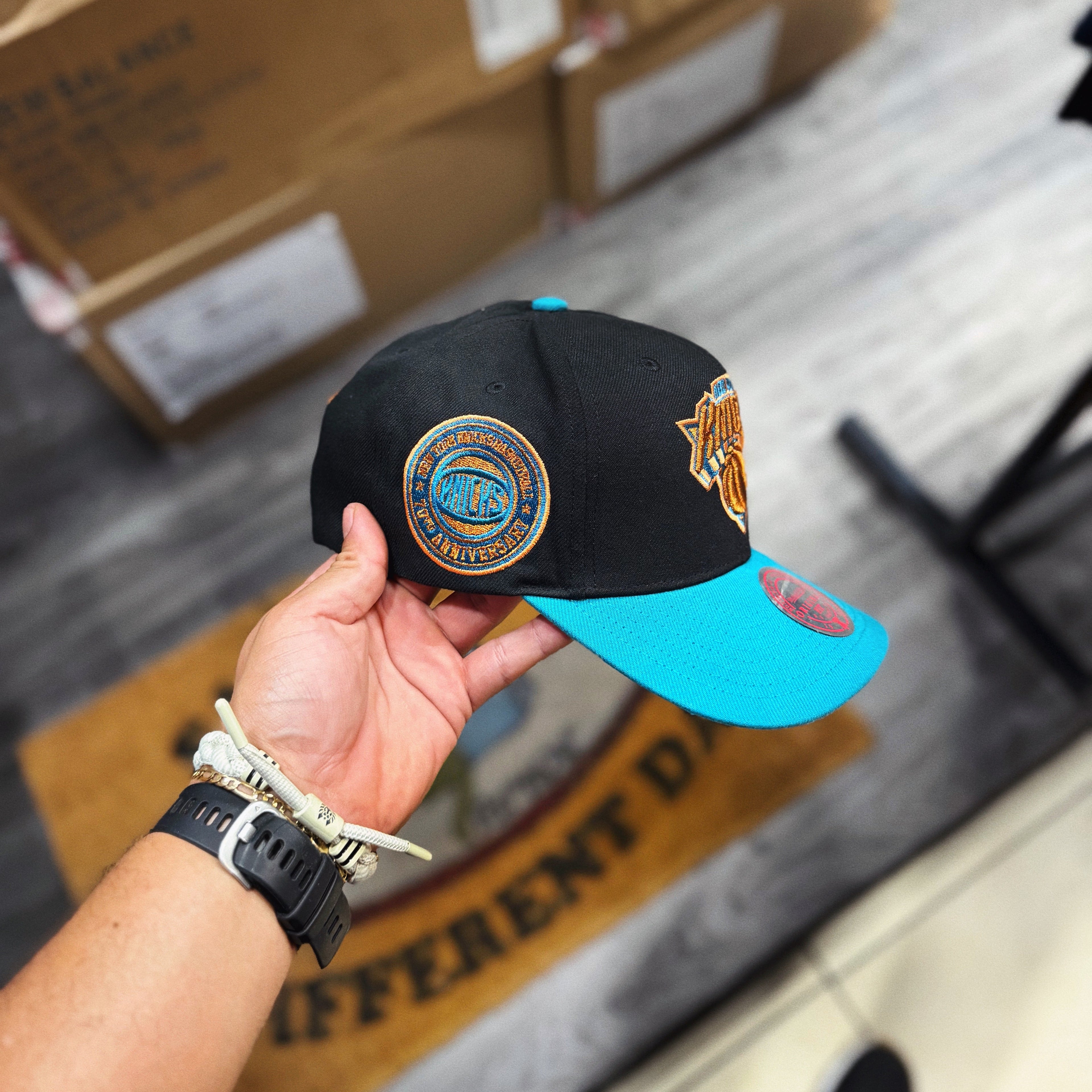 Snapback Mitchell & Ness NY Knicks