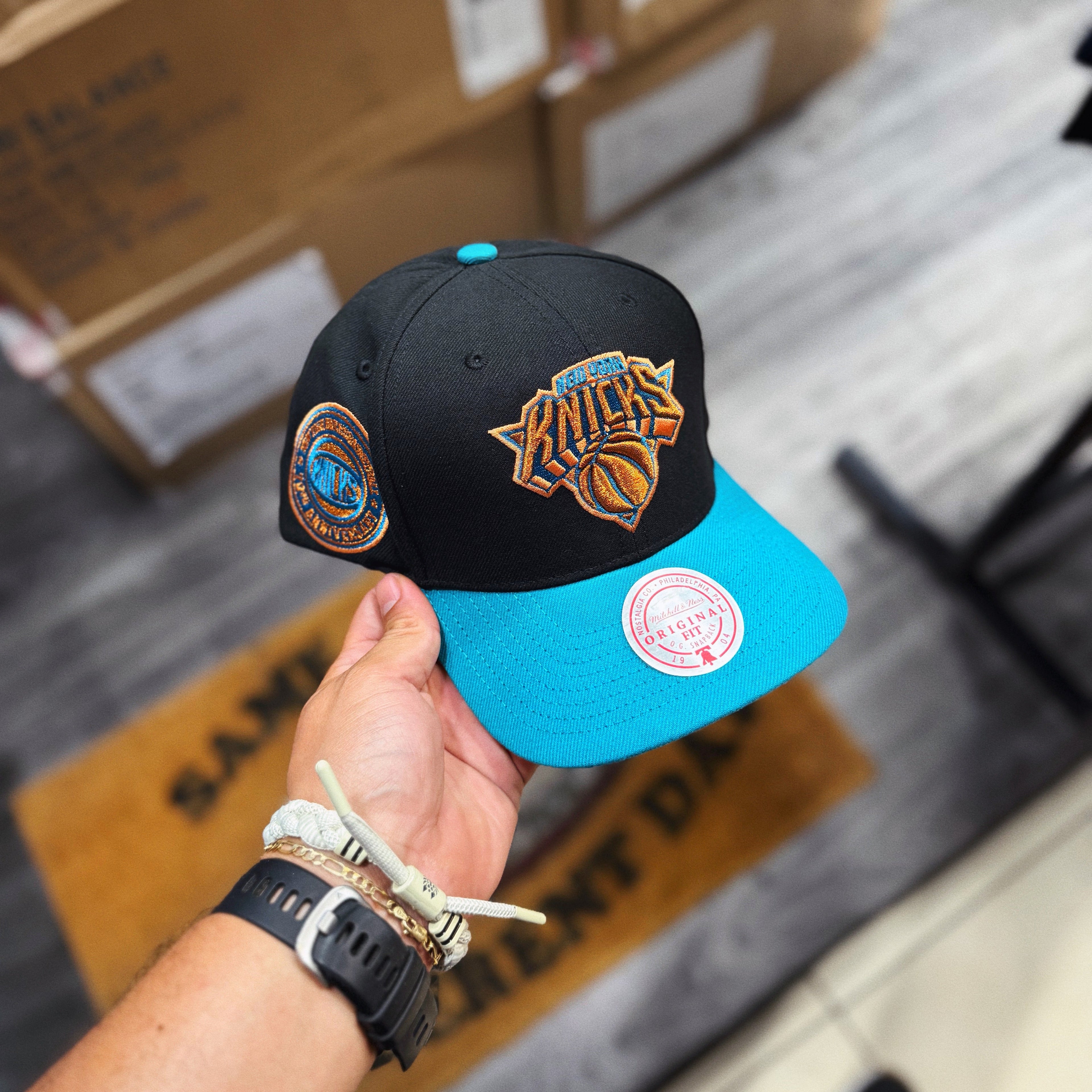 Snapback Mitchell & Ness NY Knicks