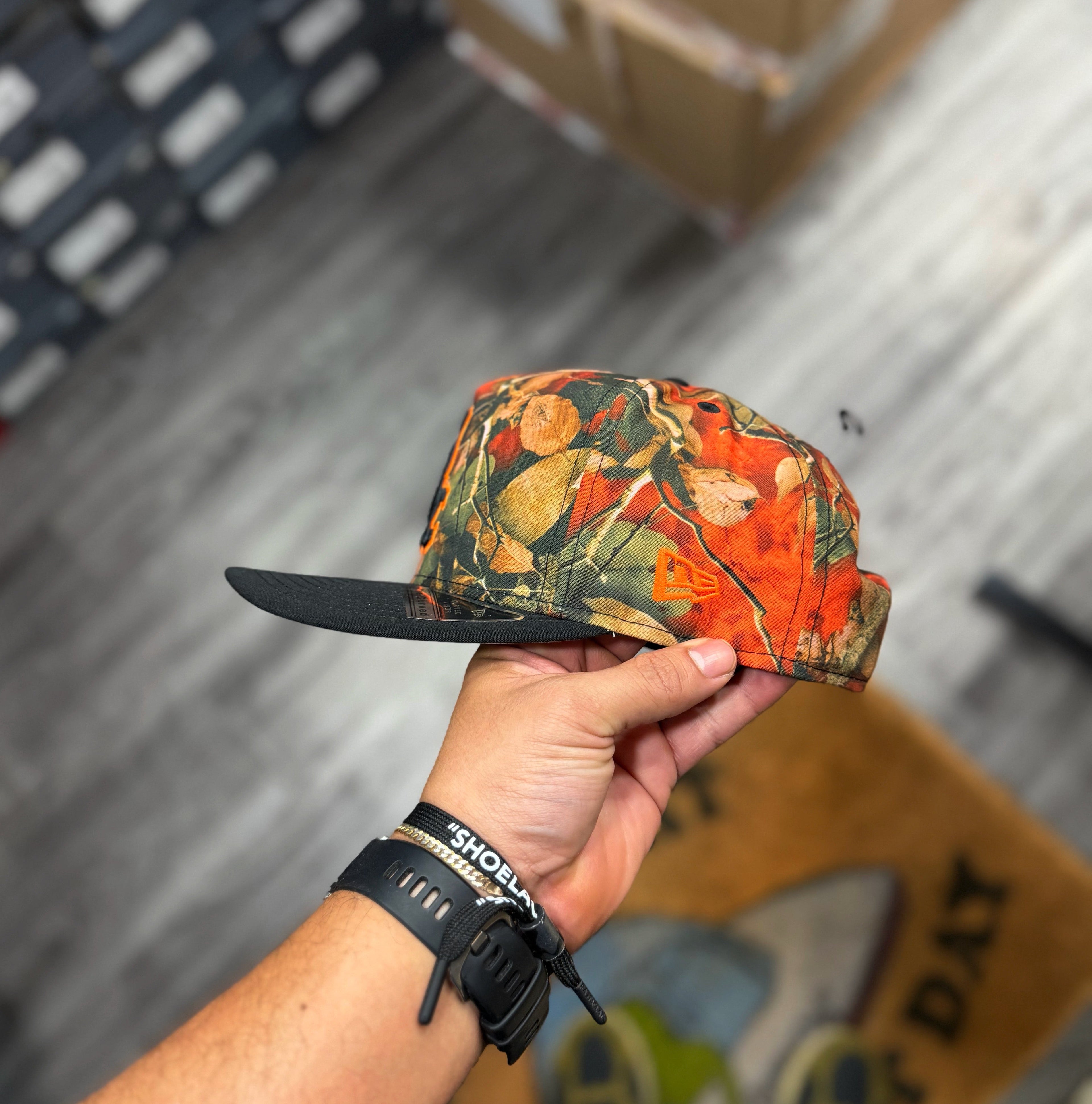 Chicago Whitesox Leaves 9FIFTY A-Frame Snapback Hat