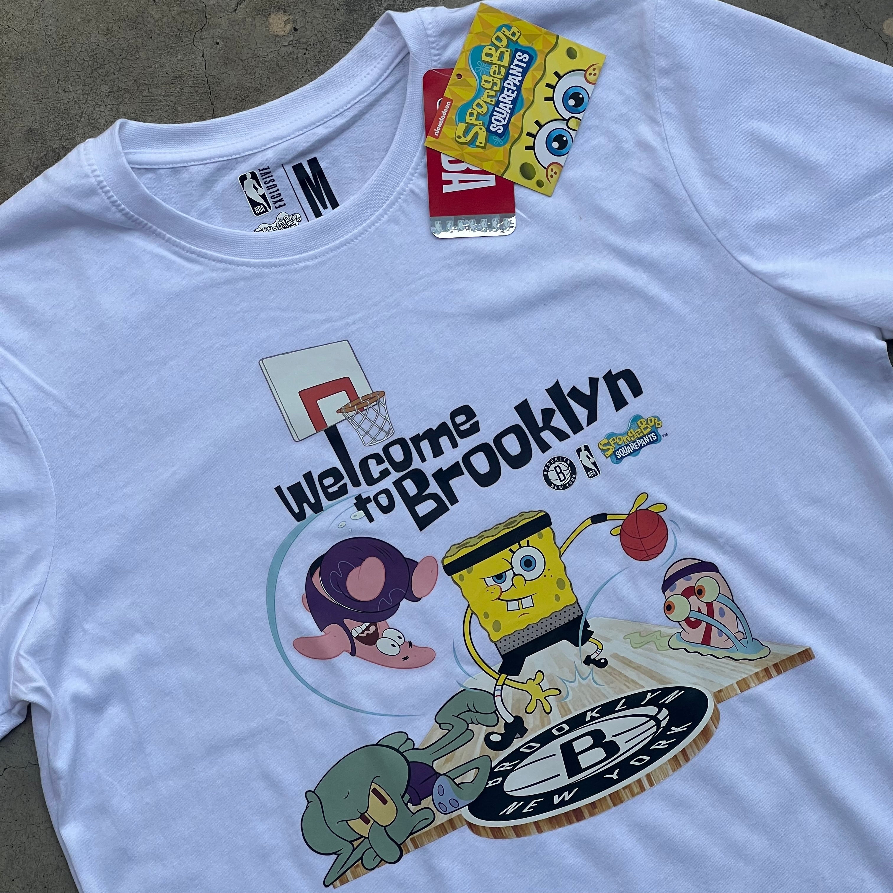 Bob Sponja x NBA Brooklyn