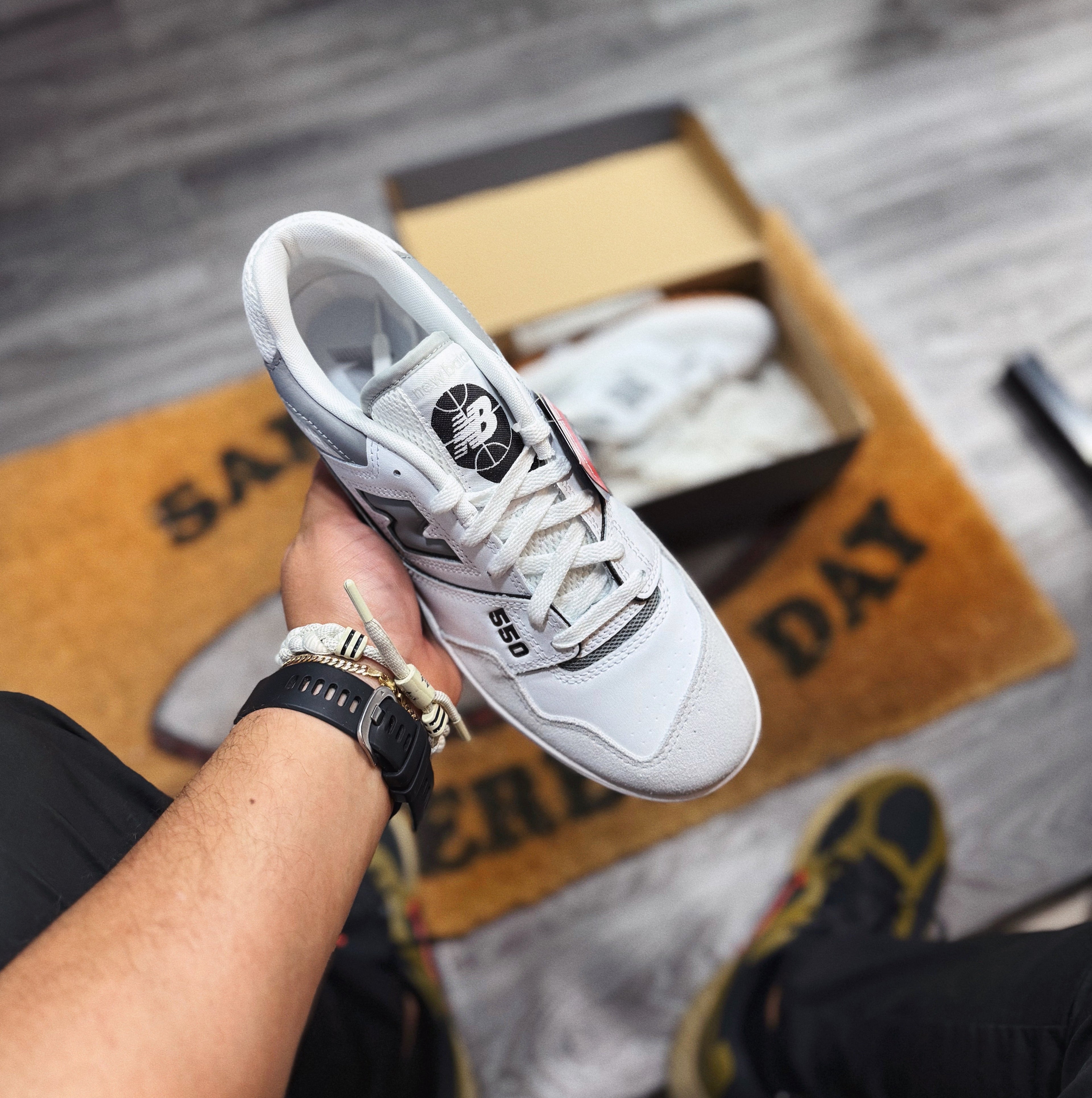 New Balanace “ White State Grey ”