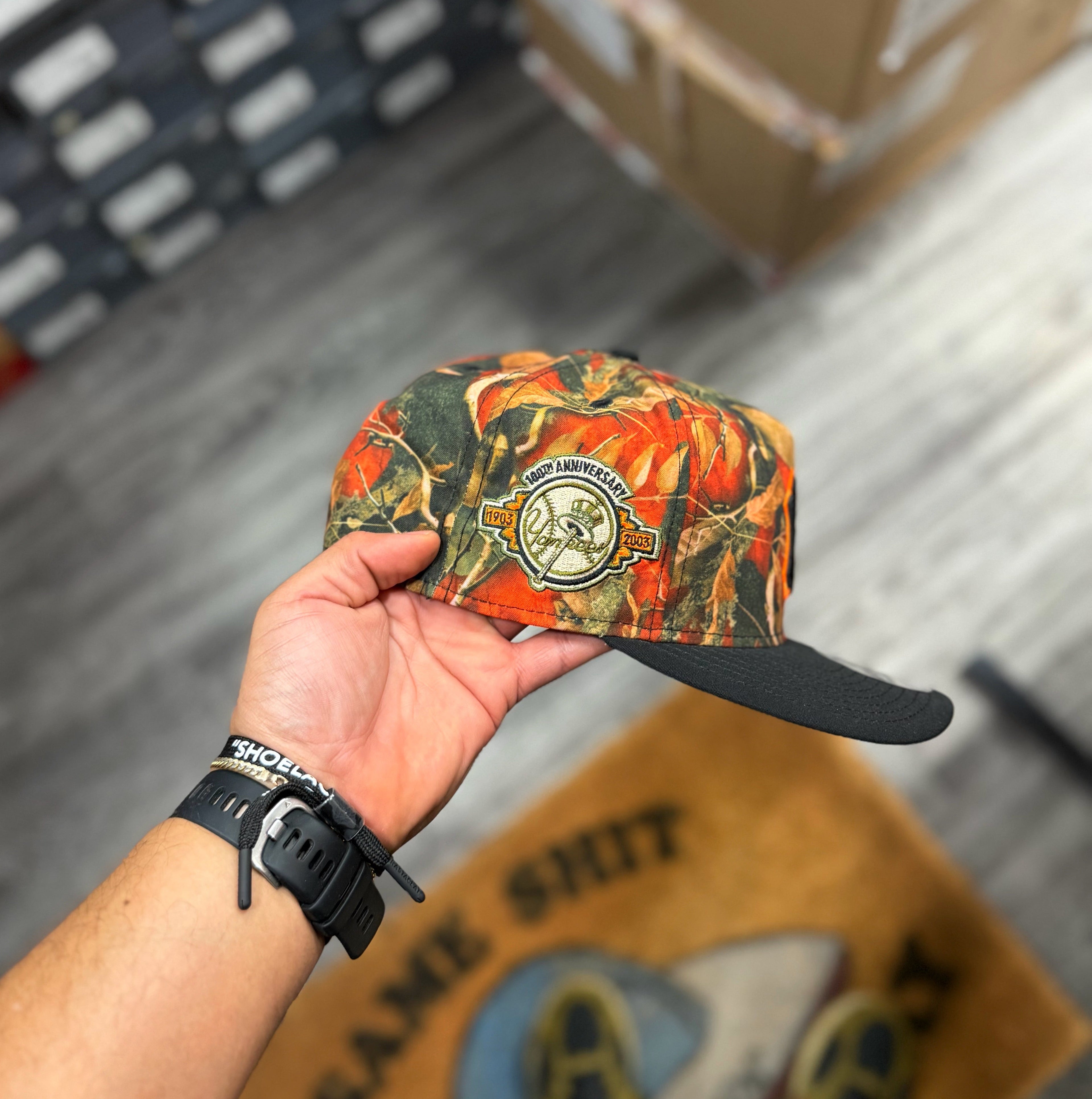 New York Yankees Leaves 9FIFTY A-Frame Snapback Hat