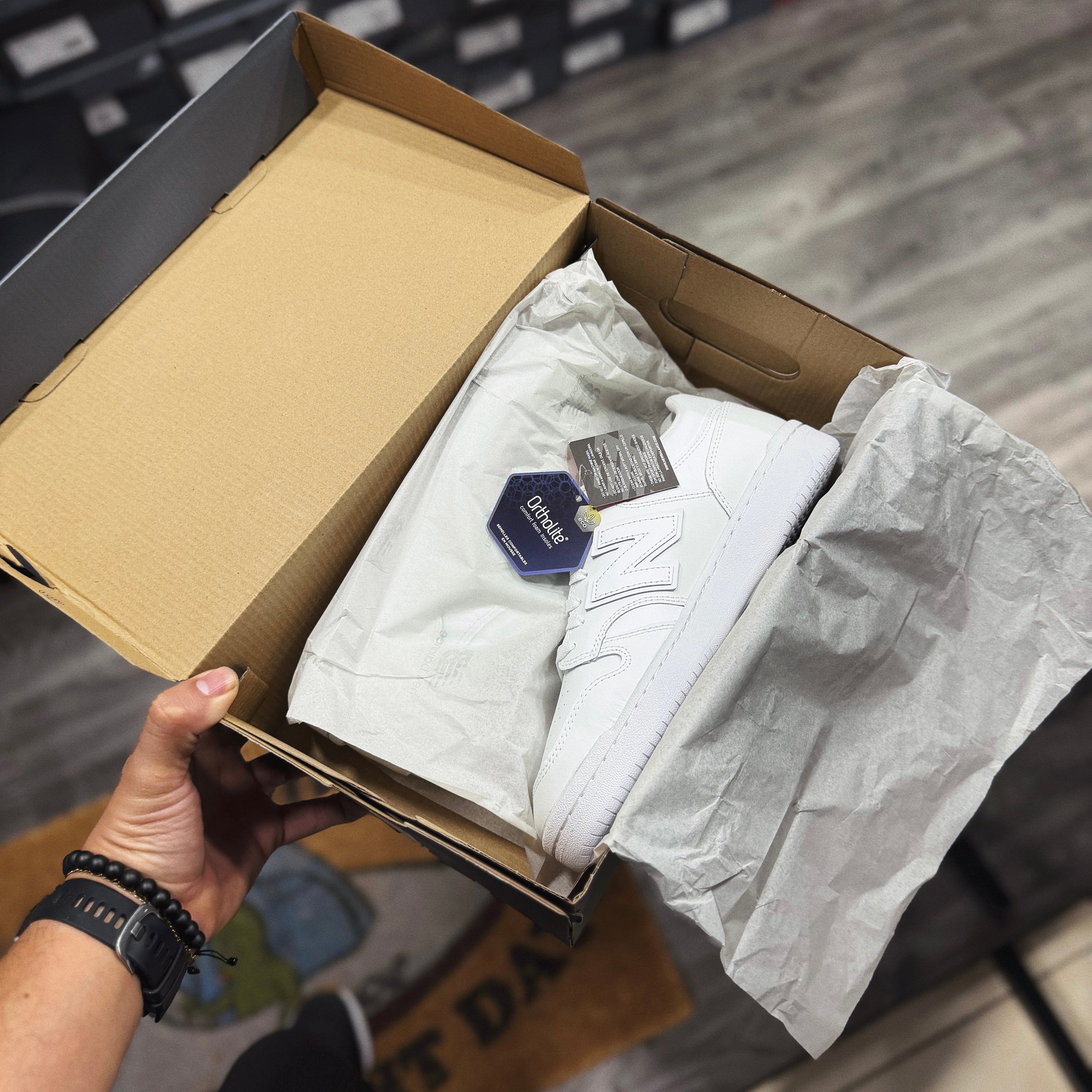 New Balance 480 Triple White