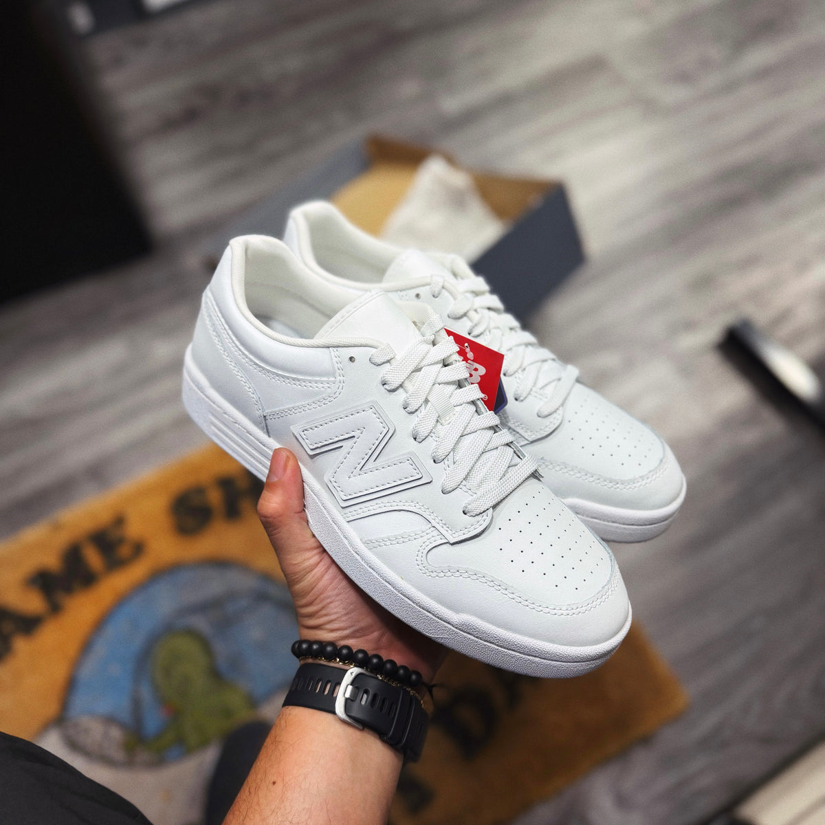 New Balance Rips New Balance 480 Triple White – Underground El Salvador