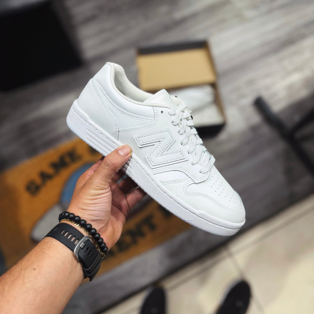 New Balance Rips New Balance 480 Triple White – Underground El Salvador