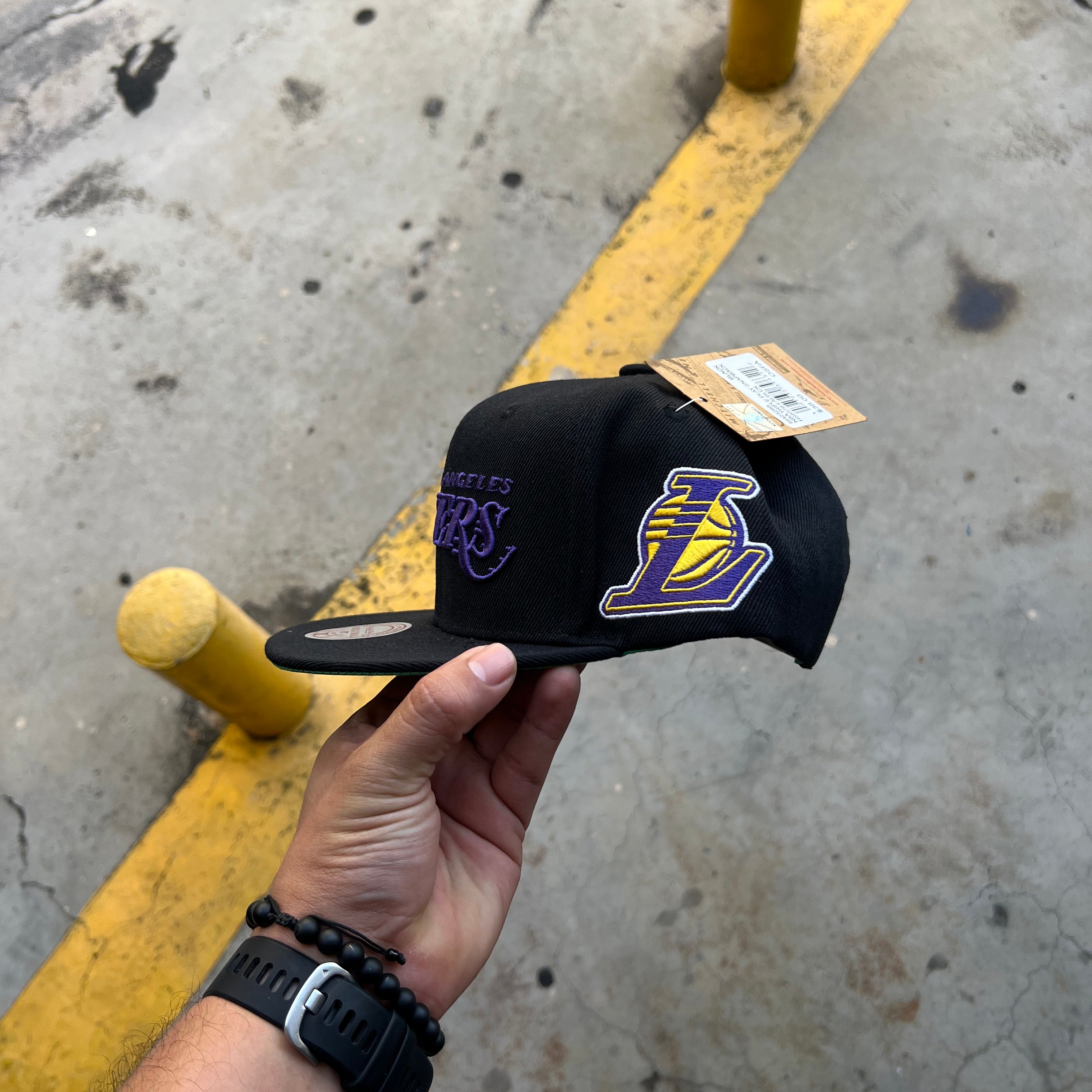 M&N Snapback LA Lakers
