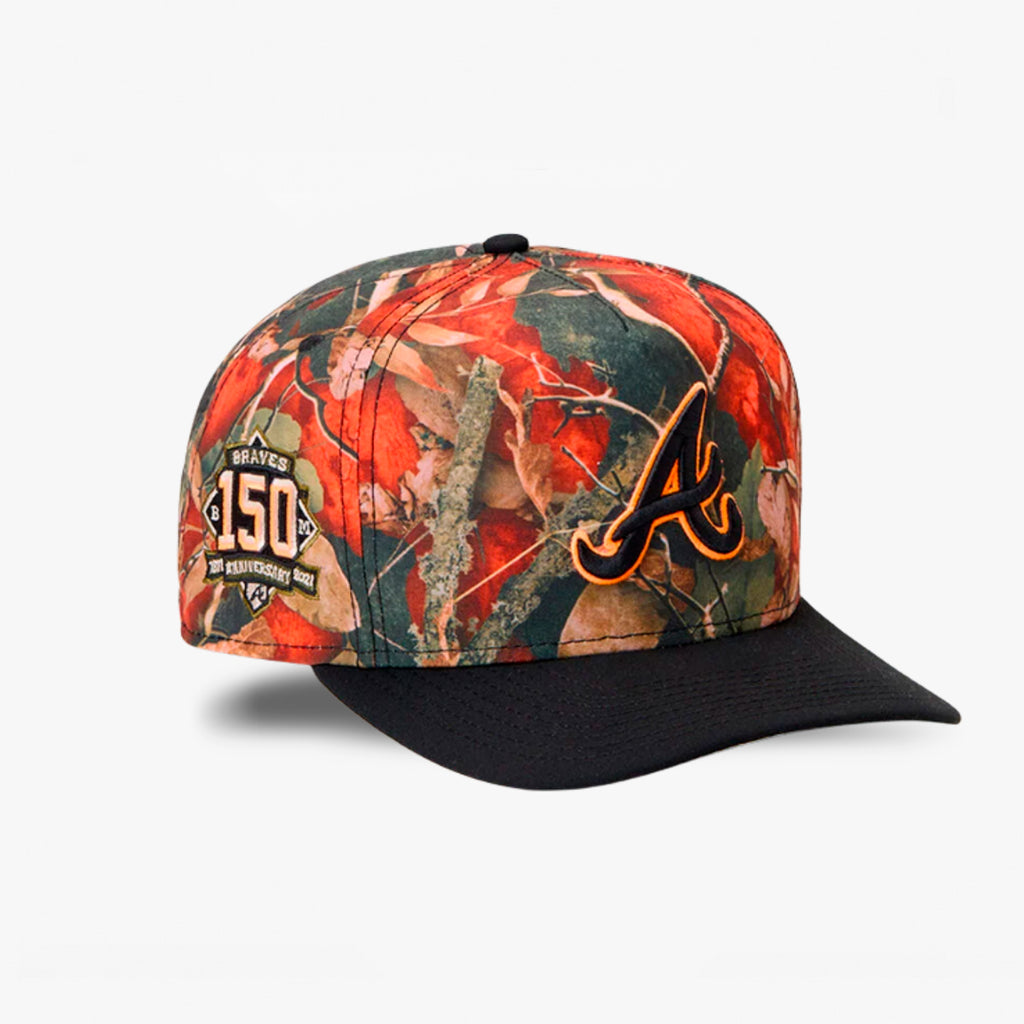 Atlanta Braves Leaves 9FIFTY A-Frame Snapback Hat