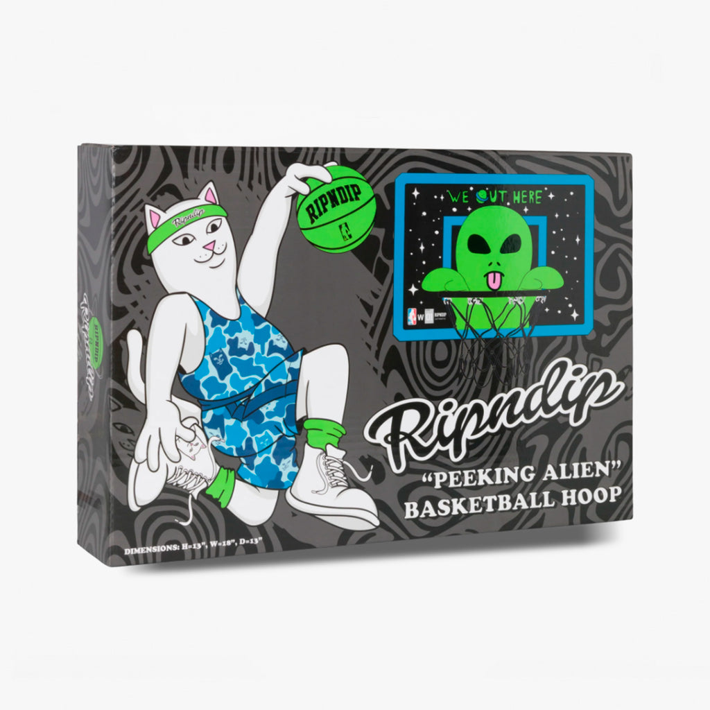 Peeking Alien Hanging Basketball Set